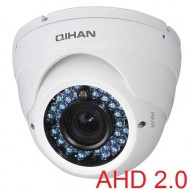 AHD 2.0 MegaPixel Dome Camera, Sony Exmor CMOS, 2.8-12mm